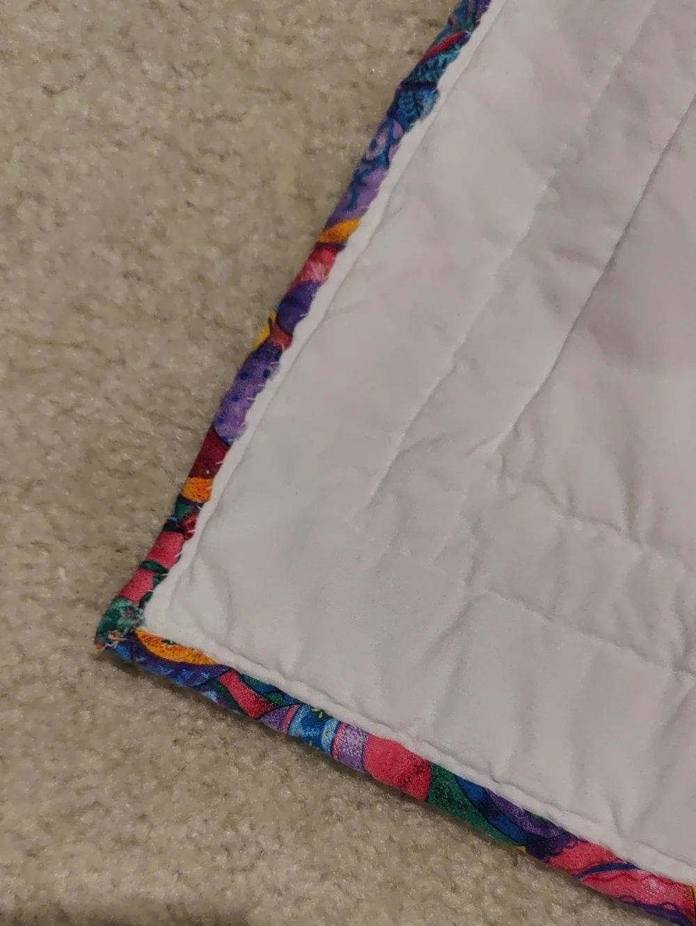 Handmade Star Patchwork Quilt Easter Theme Cottagecore Y2K Bunnies Eggs Farm